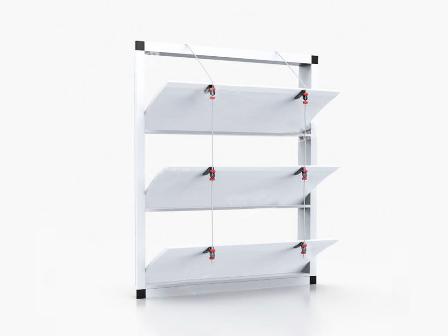 Multi-layer ventilation window